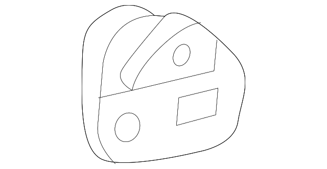22979460 Деталь HINGE BRACKET, RIGHT