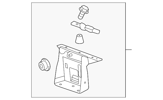 22832529 Деталь CENTER BRACKET