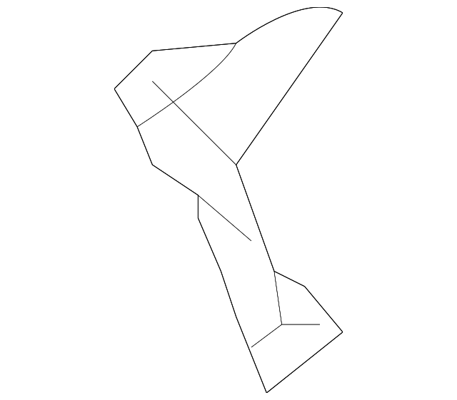 4E0-809-439-C Деталь FILLER, LEFT