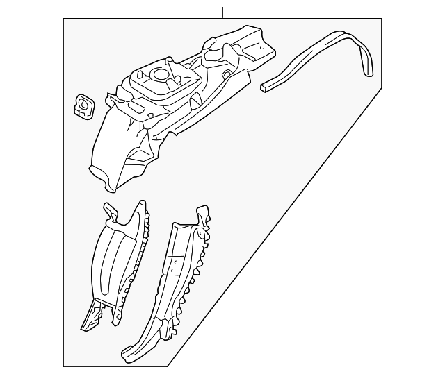 4E0-814-186-D Деталь WHEELHOUSE ASSY, RIGHT