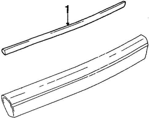 Catera HIGH MOUNTED STOP LAMP