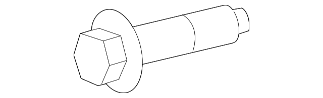 -W712682-S439 STRUT LOWER BOLT, RIGHT