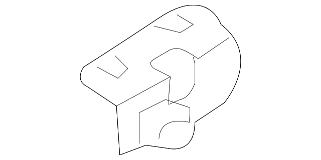 81162-3E000 Деталь LIFT CYLINDER UPPER BRACKET, LEFT