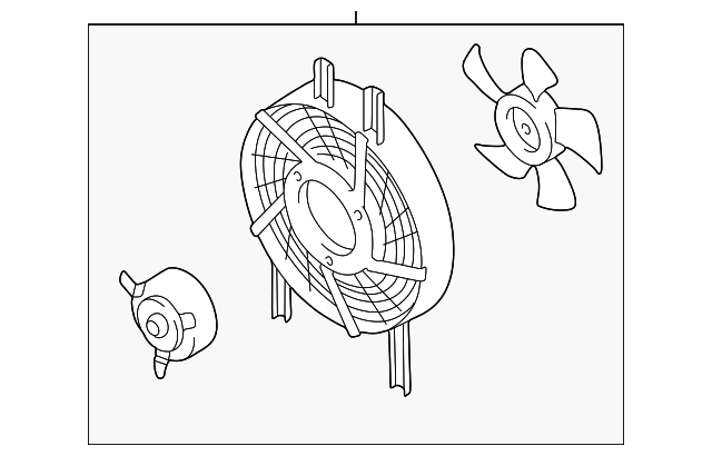 MR513487 Деталь FAN ASSY