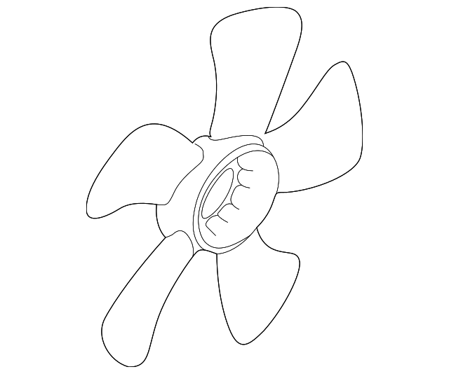 MR312234 Деталь FAN BLADE