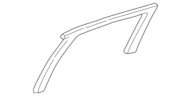 25699757 Деталь WEATHERSTRIP, RIGHT