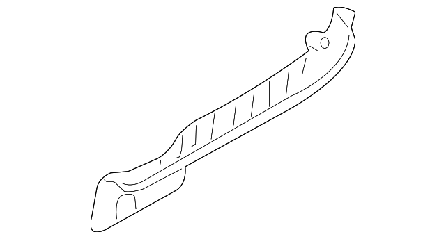 ZZCA-69-716-03 Деталь REAR SILL PLATE, LEFT