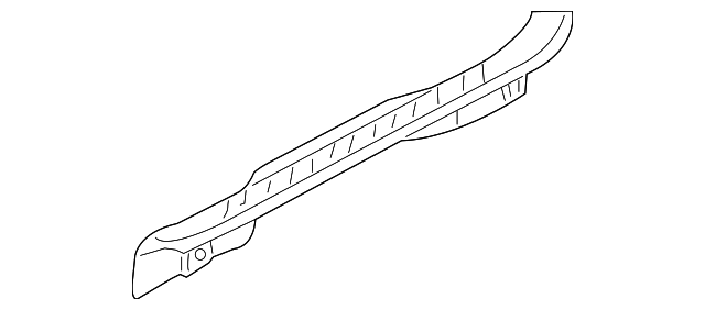 ZZCA-69-711-03 Деталь FRONT SILL PLATE, LEFT
