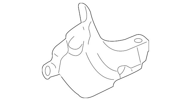 ZZC0-68-381-05 Деталь COWL TRIM, LEFT