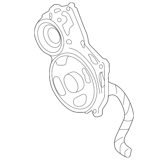 10447355 Деталь SPEAKER, LEFT