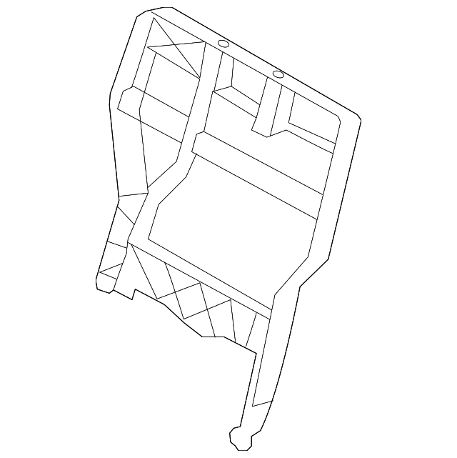 7B0-885-504 Деталь SEAT BACK FRAME, RIGHT