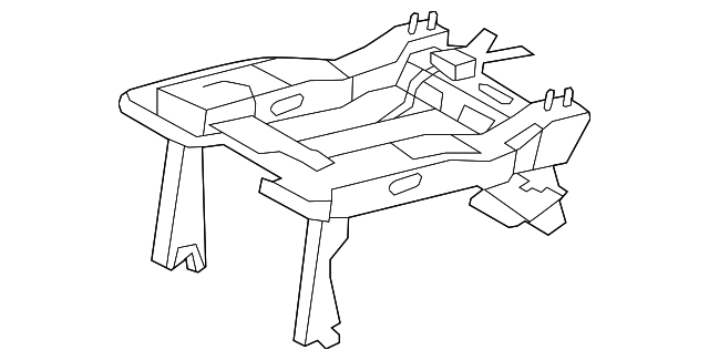 7B0-885-306-B Деталь SEAT FRAME, RIGHT