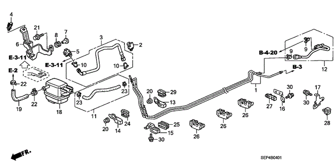 TL FUEL PIPE ('07)