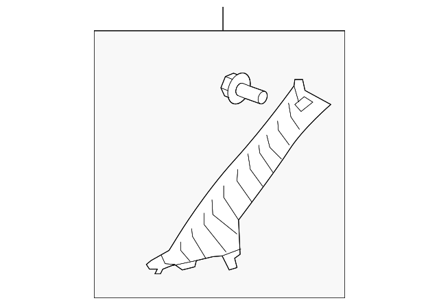 62220-48111-E0 WNDSHLD PLR TRIM, LEFT