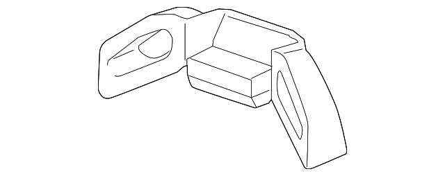 23439133 Деталь UPPER SUPPORT, LEFT