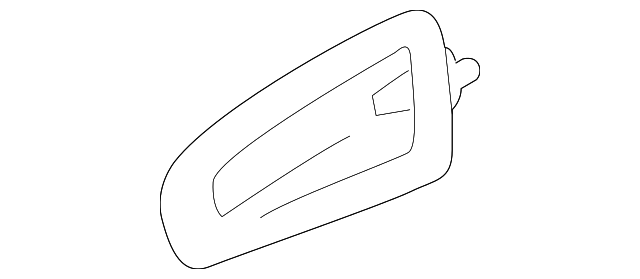 23424967 Деталь TRIM BEZEL, LEFT