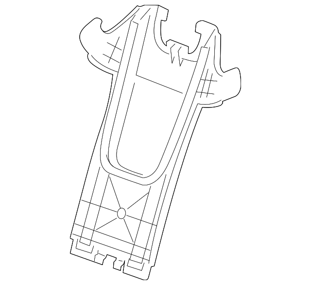 23424971 Деталь SEAT BACK PANEL, LEFT