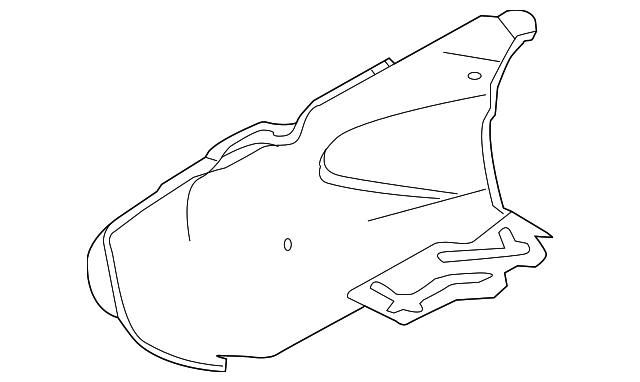 165901CA0A Деталь HEAT SHIELD, RIGHT