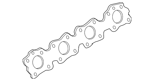 140361CA0A Деталь EXHAUST MANIFOLD GASKET, LEFT