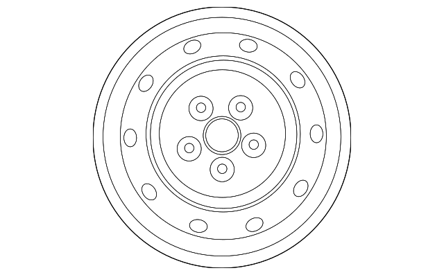 4782226AA Деталь WHEEL, STEEL