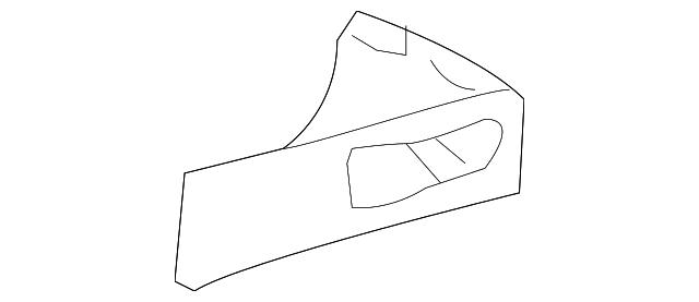 5122031AA Деталь LOWER REINF, LEFT