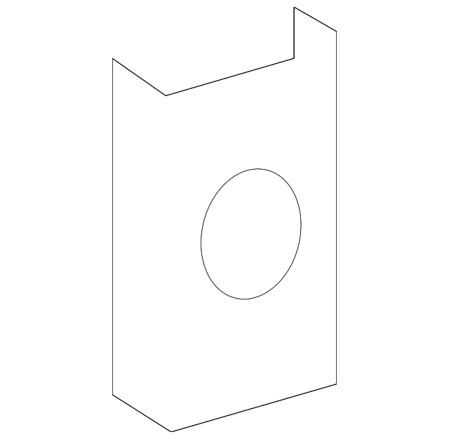 5104433AA Деталь MAGNET SUPPORT, LEFT