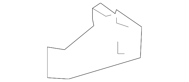 5122032AA Деталь UPPER REINF, LEFT