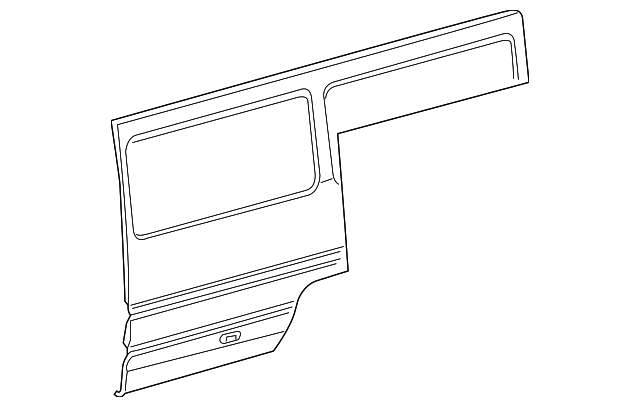 5104219AA Деталь REAR OUTER PNL, LEFT