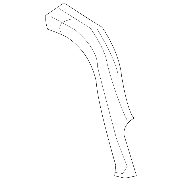 5121988AA Деталь UPPER EXTN, LEFT