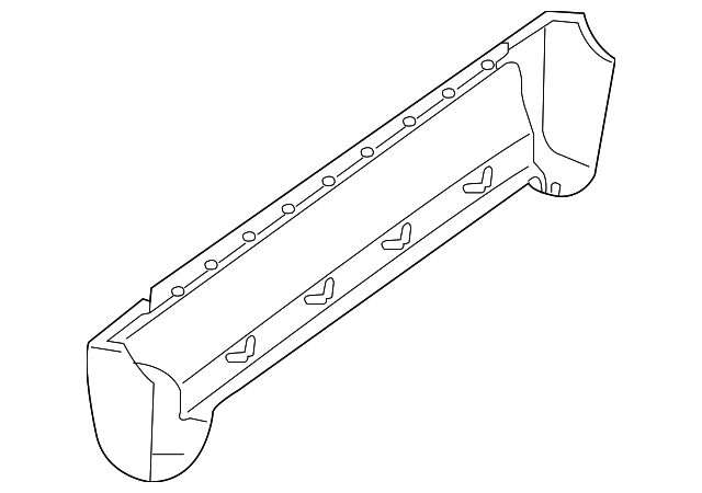 5016592AA Деталь CLADDING, RIGHT