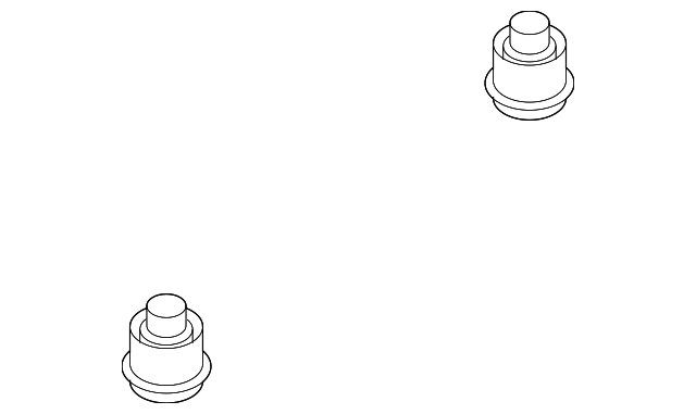 62486-2E000 Деталь ENGINE CRADLE BUSHING