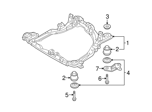 Sportage SUSPENSION MOUNTING