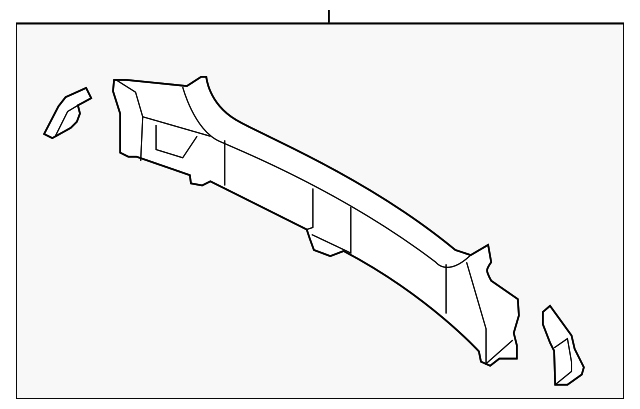 65880-0W500 Деталь REAR BODY PANEL