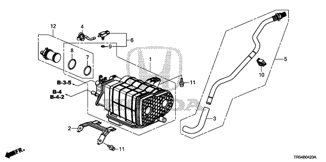 ELECTRICAL / EXHAUST / HEATER / FUEL/CANISTER (KA/KC/KL) for 2012 Honda CIVIC SEDAN #1