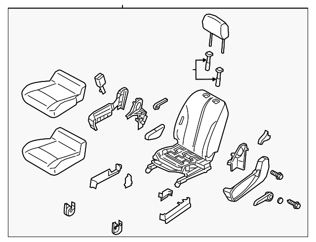 19317837 Деталь SEAT ASSY