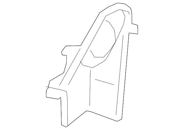 19317593 Деталь RECLINE COVER