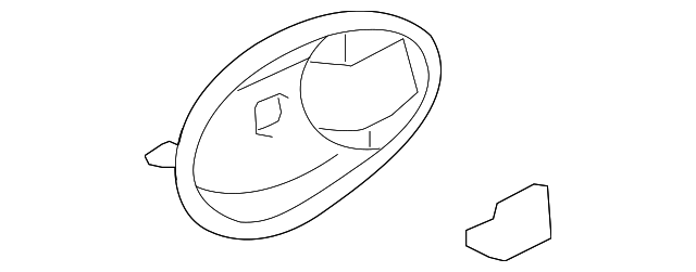 5716A465HA Деталь HANDLE BEZEL, LEFT