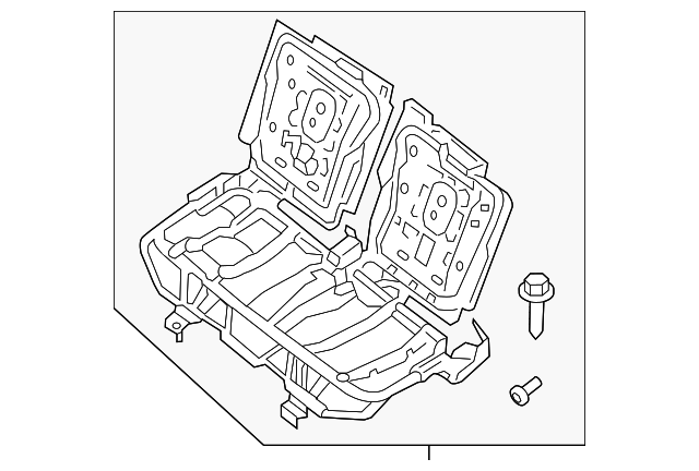 896013JA0A Деталь SEAT FRAME