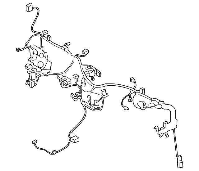 91122-B8051 Деталь WIRE HARNESS