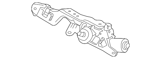 98700-2E001 Деталь WIPER MOTOR ASSY