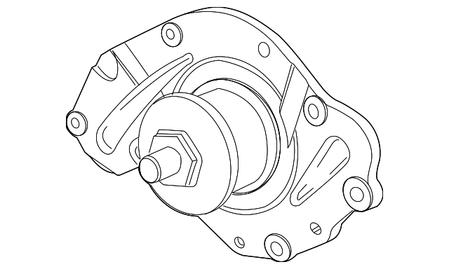 7B0-121-011-A Деталь WATER PUMP