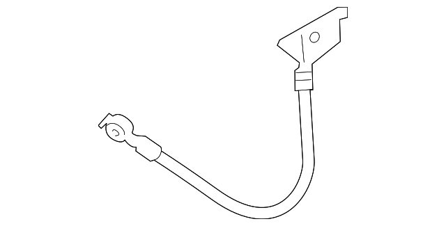 58738-C6000 BRAKE HOSE, RIGHT