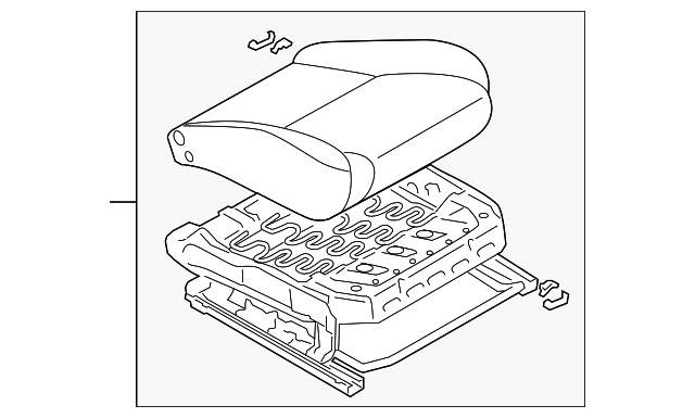 8510157L81GNH Деталь CUSHION ASSY