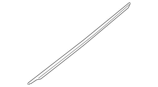 83220-2V000 Деталь BELT MOLDING, RIGHT