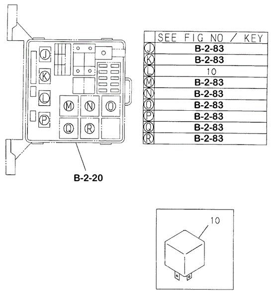 ENGINE/MULTI-USE RELAY (2) for 2001 Honda PASSPORT #1
