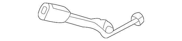 86843-4W900 Деталь BUCKLE, LEFT