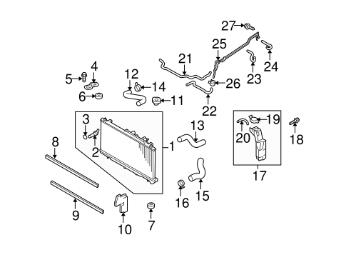 Outback RADIATOR & COMPONENTS