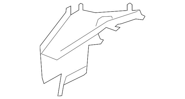 76740JJ50A Деталь PANEL REINF, RIGHT