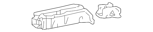 57615-42902 Деталь RAIL EXTN, RIGHT