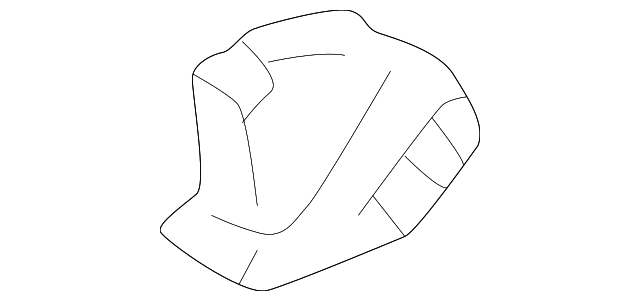 57672-42021 Деталь FRONT C'MEMBER BRACE, LEFT